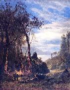 The Campfire Bierstadt